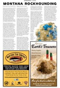 ET-monthly-JULY2012 Thumbnail of The Monthly, Bozeman, Article on Montana Rockhounding